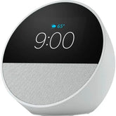 Used Amazon Echo Spot Smart Alarm Clock Speaker with Vibrant Sound